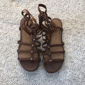 Short Gladiator Sandals